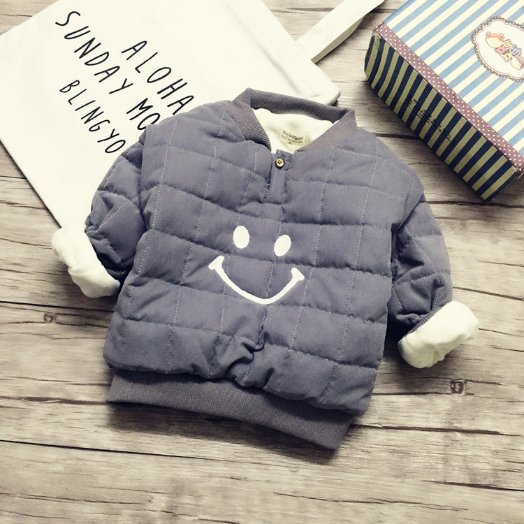 Winter cotton-padded jacket for children