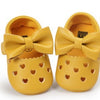 My0-1 love old toddler shoes embroidered bow shoes on behalf of a baby indoor soft bottom baby shoes