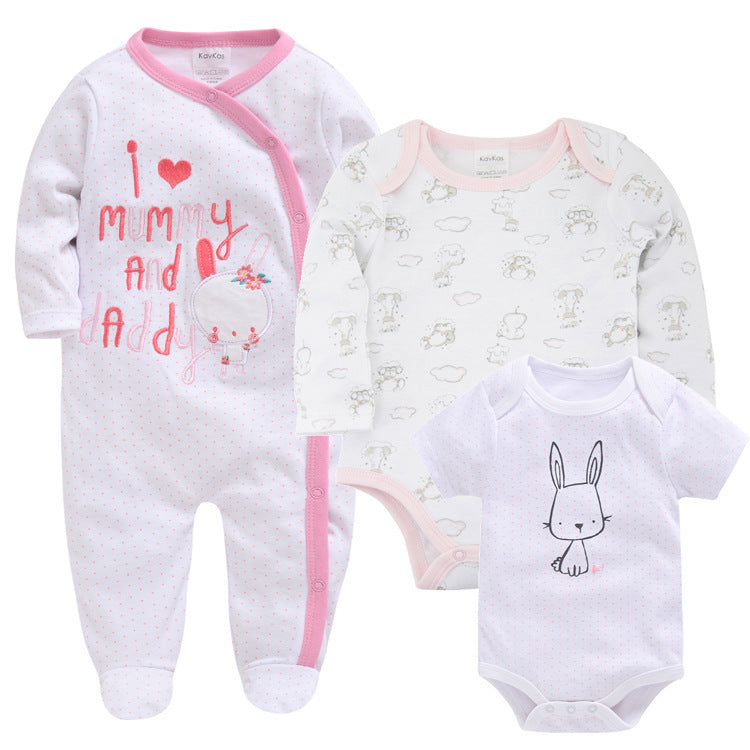 Baby 3-piece Baby Clothes For Boys and Girls