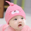 Brand Baby Cap Cartoon Animal Double Printting Cotton Knit Beanie Hats For Toddler Boy Girls Spring Autumn Winter Headwear