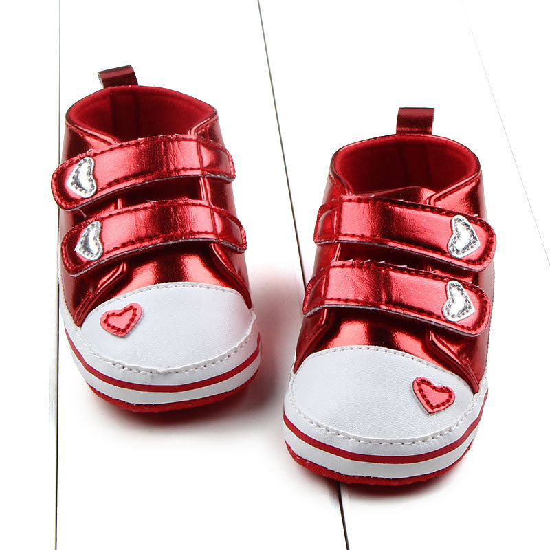 Soft sole velcro baby toddler shoes