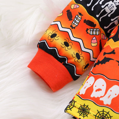 Creative Cute Printed Kids Halloween Set