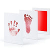 Non-toxic and wash-free baby ink watermarking oil fingerprints and footprints kit family souvenirs