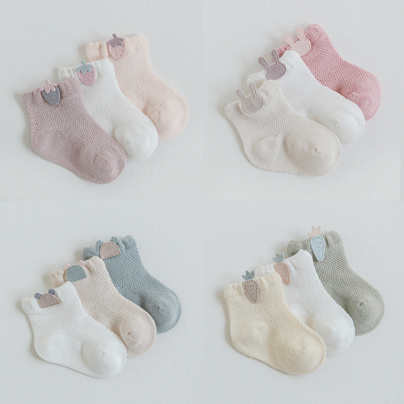 Socks Baby Stuff Mesh Newborn summer socks newborn Mesh Comfort