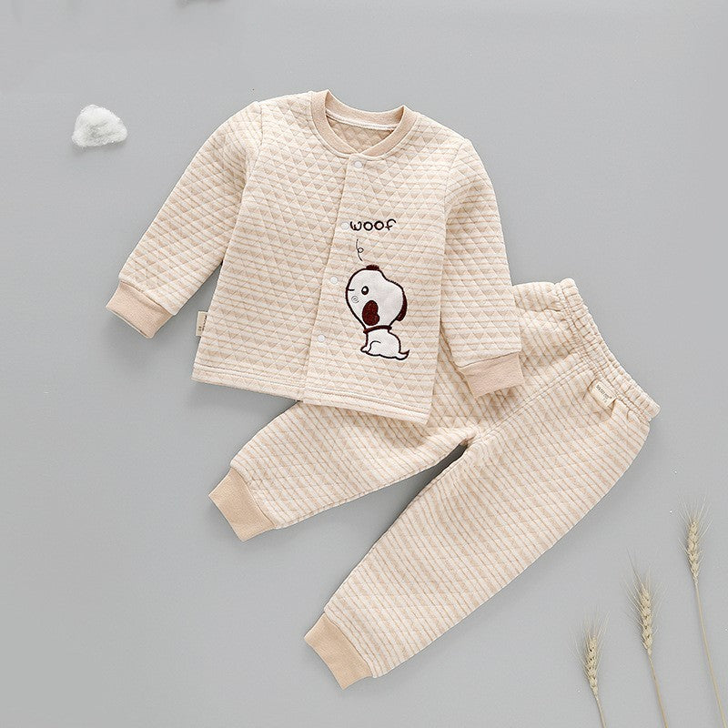 Infant warmer suit Children clothes