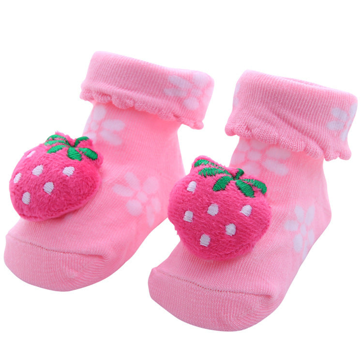 Cartoon Anti-Skid Three-Dimensional Baby Socks Newborn Baby Socks Doll Socks Wholesale