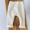 Autumn Baby Threaded Elastic Leggings Casual Trousers