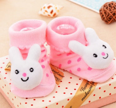 Cotton Baby Socks Christmas Socks For Newborns Gift Animal Lot Anti Slip With Rubber Soles For Child Boy Girl Newborn Baby Socks