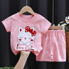 Children's Short-sleeved Suit Cotton T-shirt Baby Baby Clothes