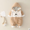 Baby''s Jumpsuit winter thickened cotton padded jacket baby clothes