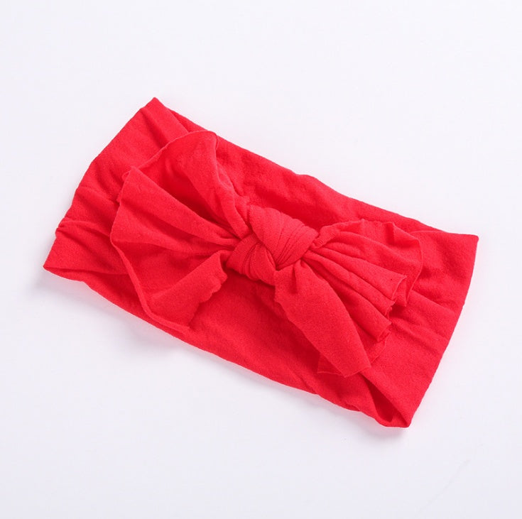 Nylon stockings fashion wide hair band handmade bow headband