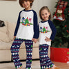 Family Matching Christmas Pajamas Set Xmas Long Sleeve Sleepwear Nightwear For Couples Kids Baby