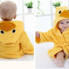 Cartoon Cute Animal Modeling Baby Bath Towels Baby Bathrobes Cotton Children's Bathrobes Baby Hooded