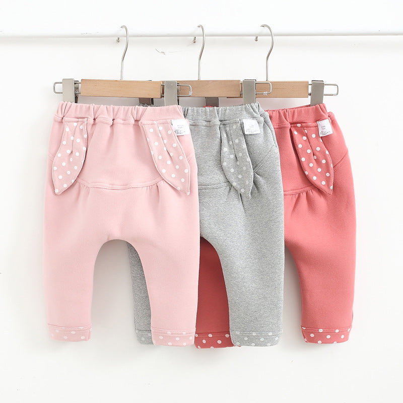 Cartoon bunny ear trousers