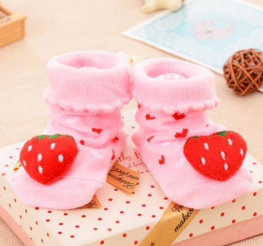 Cotton Baby Socks Christmas Socks For Newborns Gift Animal Lot Anti Slip With Rubber Soles For Child Boy Girl Newborn Baby Socks