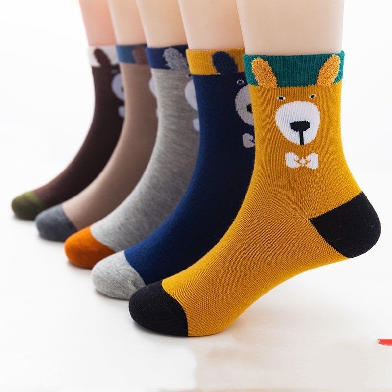 Winter Warm Boys And Girls Middle-aged Baby Socks