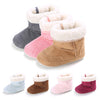 Newborn Baby Girls First Walkers Shoes Infant Toddler Soft Rubber Soled Anti-slip Boots Booties