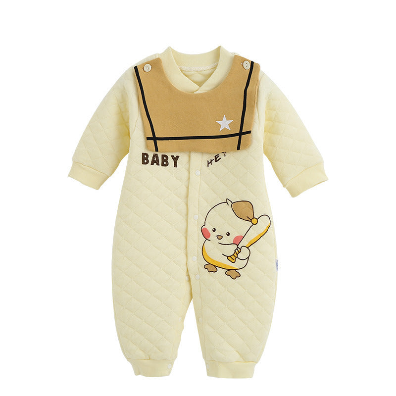 Baby autumn jumpsuit newborn cotton clothes