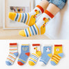 Simple Children's Cartoon Combed Cotton Socks