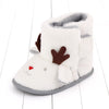 Christmas winter warm baby boots plush cartoon baby shoes