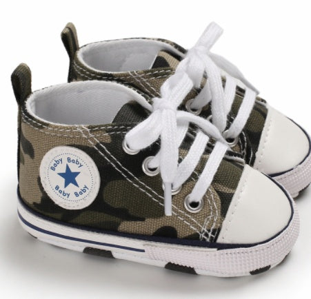 Baby soft-soled shoesBaby shoes canvas shoes