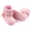 New Products Of Spring And Autumn, Three Women Baby Boots, Wholesale Screw Sleeve Socks, Mouth Shoes, Baby Toddler Shoes 0757