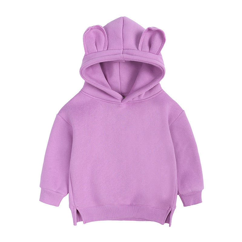 New Boys And Girls Fleece Sweater Coat