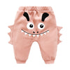 Spring And Autumn Baby High-waist Belly Protecting Trousers