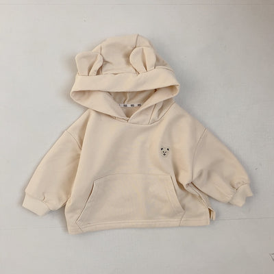 Children's Autumn Bear Hooded Sweatshirt