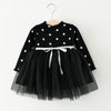 Foreign Children Years Of Foreign Trade Explosion Of Baby Cotton Long Sleeved Dress Korean Princess Dress Girls.