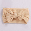 Baby Hair Accessories Elastic Head Bandwidth Edge Nylon Bow Headband For Children