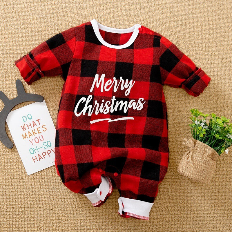 Clothes For Babies Santa Claus Red Green Onesie