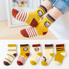 Simple Children's Cartoon Combed Cotton Socks