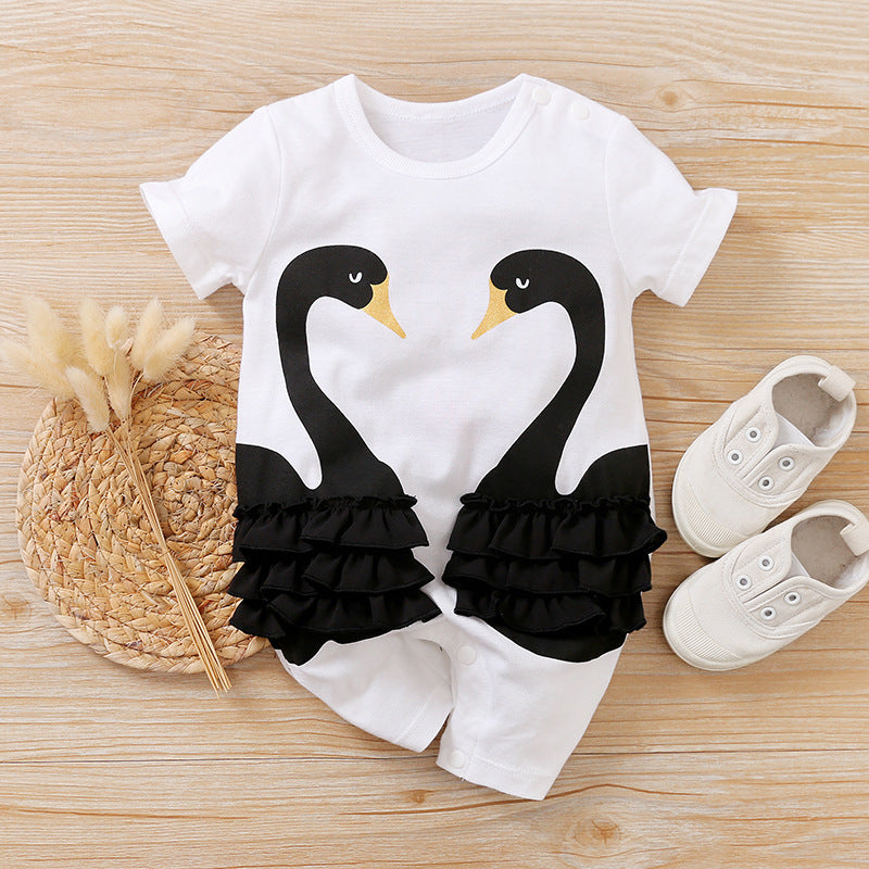 Baby Clothes Short Sleeve Baby Casual Onesies