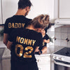 Parent-child Short-sleeved T-shirt Family Top