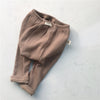 Autumn Baby Threaded Elastic Leggings Casual Trousers