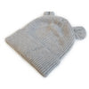 Children's Bear Ears Knitted Cuffed Solid Color Dome Warm Hat