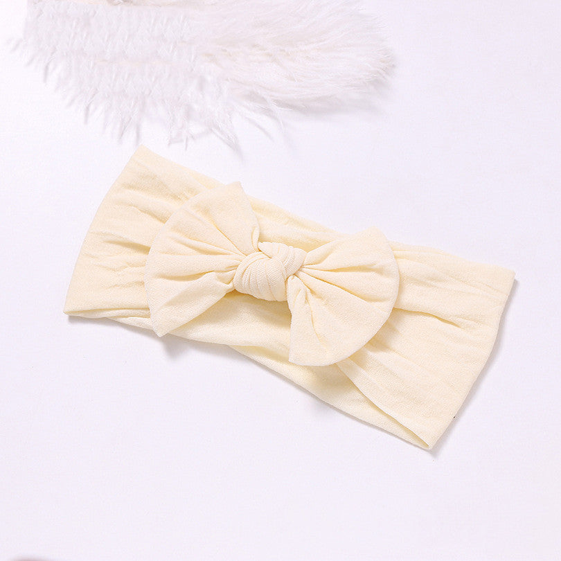 Baby Hair Accessories Nylon Bow Cute Princess Headband