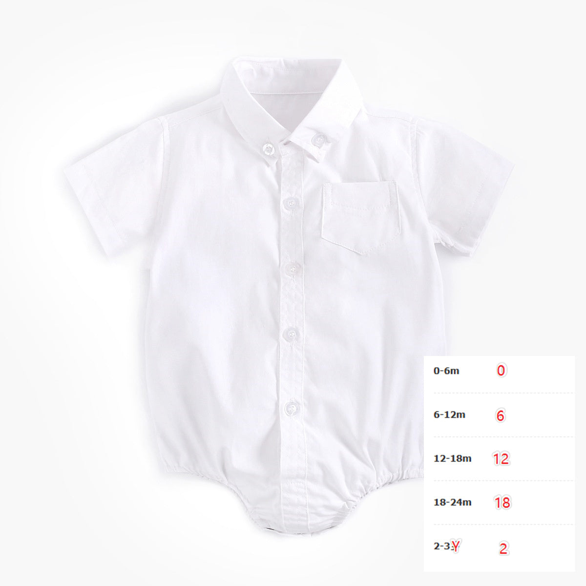 Baby Clothes Boys Baby Shirt Newborn Cotton Short Sleeves