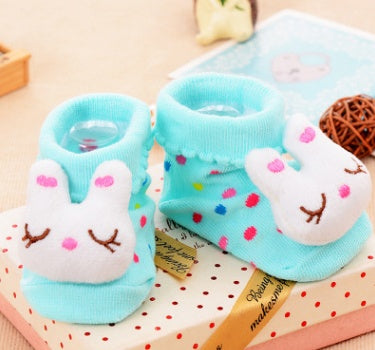 Cotton Baby Socks Christmas Socks For Newborns Gift Animal Lot Anti Slip With Rubber Soles For Child Boy Girl Newborn Baby Socks