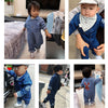 Baby denim jumpsuit