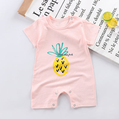 Baby Jumpsuit Short Sleeve Baby Climbing Suit