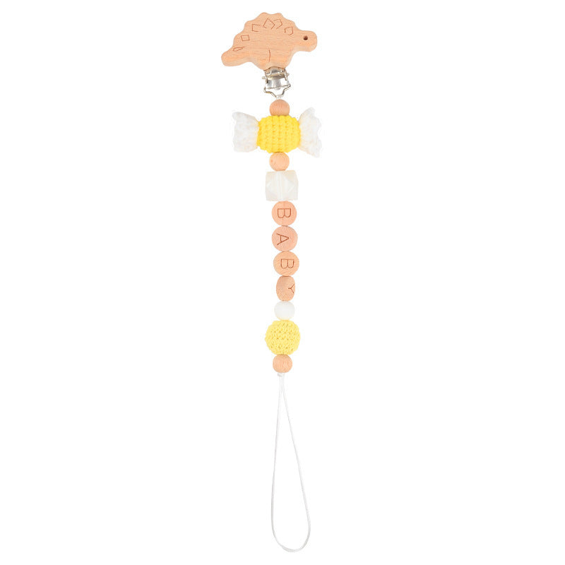 Crochet Woolen Candy Pacifier Chain