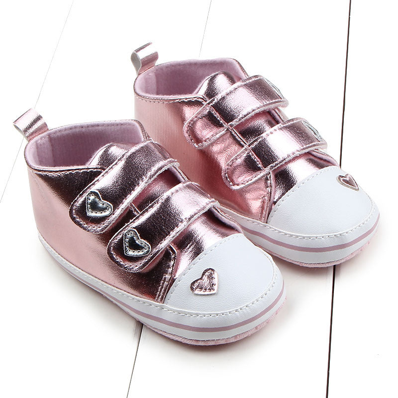 Soft sole velcro baby toddler shoes