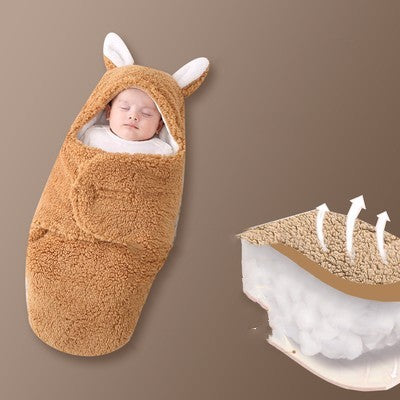 Baby Hold Newborn Thickened Out Wrap Swaddle Sleeping Bag