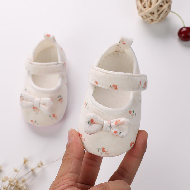 Color Cotton Toddler Shoes Soft Sole Newborn Baby Shoes 0-12 Months Male And Female Baby Shoes