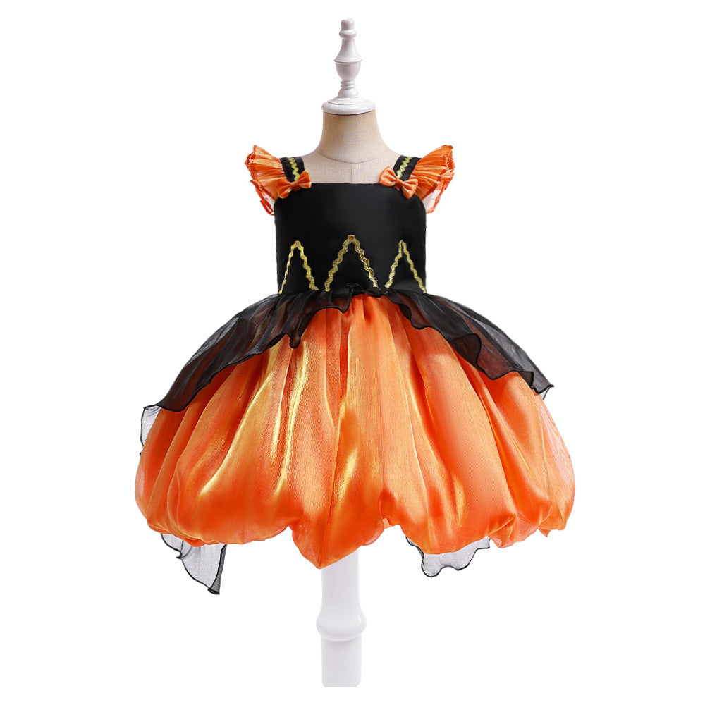 Halloween Witch Performance Costume Princess Dress