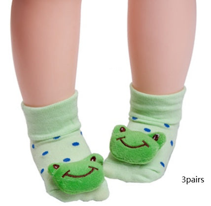 Cute Baby Animal Doll Baby Three-dimensional Socks