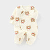 Padded Long Sleeve Baby Onesie