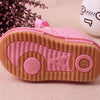 Leather plush cotton shoes girls baby shoes baby shoes